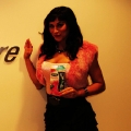 Katy Perry impersonator at Energizer event