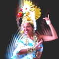 Carmen Miranda lookalike dancer